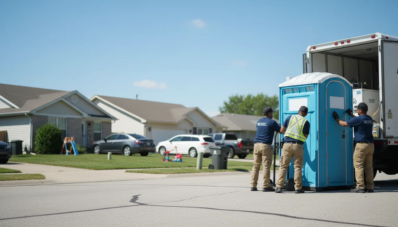 Standard Porta Potty Rentals in Fort Scott, KS near me